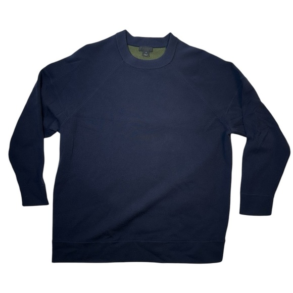 J.Crew Men’s Double Knit Featherweight Merino Wool Sweater – Navy – Size Small - Picture 9 of 9